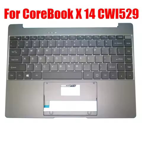 Laptop Palmrest For Chuwi For CoreBook X CWI529 i5-8259U i5-1235U MB30019002 XK-HS320 Gray With Back