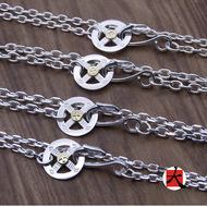 Goros Handmade 925 สร้อยคอเงิน Taike Chain Tachainchain แฟชั่นเครื่องประดับอุปกรณ์เสริม