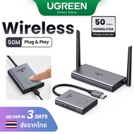 【HDMI】UGREEN 5G Wireless HDMI Extender with HDMI + VGA Port 50 Meters Long Distance Transmission Mod