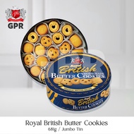 [PROMOSI !!! ] GPR Royal British Homemade Butter Cookies in Tin weight 114g 340g 681g Biskut Biscuit Premium Export Quality Rich and Buttery Original [094/096/098]