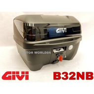 BOX GIVI B32NB B32N 32LITRE BLACK VERSION GIVI BOX B 32 N BLACK SERIES 100% ORIGINAL GIVI
