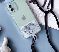 鬣蜥的智能手機帶