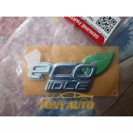 ORIGINAL PERODUA MYVI AXIA/BEZZA REAR BOOT EMBLEM LOGO ECO IDLE