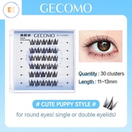 EZ GECOMO 免胶水假睫毛 Glue-free False Eyelashes Reusable Use for Beginners No Need Use Glue 免胶睫毛