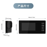 Smart Video Doorbell Electronic Screen Monitoring Smart Home Entrance Electronic Cat's Eye Door Came