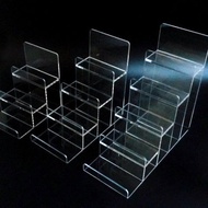 Desktop Display Multi-Grid Acrylic Ladder Stand Multi-Layer Jewelry Glasses Wallet Stand-999 No.9