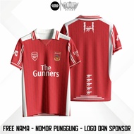 Arsenal Retro Jersey / Arsenal Vintage Jersey / Arsenal Football Shirt / Arsenal Jersey / Arsenal Sh