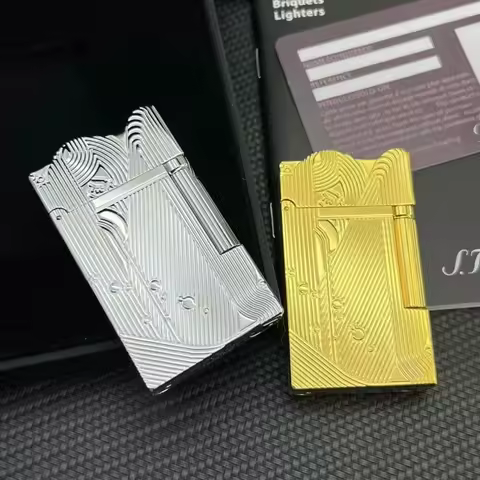 Mermaid Dupont lighter, the latest mermaid style, crisp sound lighter, factory top quality direct sa