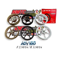 RCB MAGS SP800 ADV160 F 2.50/14 R 3.50/14 Honda