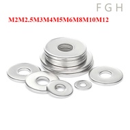 [FGH] 316 Stainless Steel Flat Washer Flat Washer Metal Washer Meson Screw Washer M2M2.5M3M4M5M6M8M1
