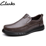 Clarks รองเท้าโลฟเฟอร์หนังผู้ชาย Malwood Easy