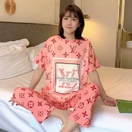 ◆◐◄Plus Size Print Mickey  Korean Pajama For Women Homewear Plus Size Sleepwear