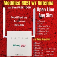 【Hot Sale】Open Line Cat 4 R051 Smartbro Modem with Free10gb