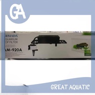 MESIN TOP FILTER PACKAGE Hanging machine filter Box 1 set Armada AM 920 BIOa GINGER CORALRing FOAM C