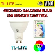 TL-LITE GU10 LED HALOGEN BULB 5W REMOTE CONTROL RGB