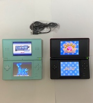 NDS Lite（淺綠色＆紅黑色）+ R4 + USB充電線