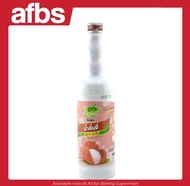 AFBS Ding Fong Lychee concentrated formula2 760 ml #1108427 ติ่งฟง น้ำลิ้นจี่ เข้มข้นสูตร2 หอม หวาน สดชื่น 760มล.