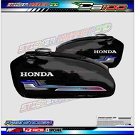 HONDA VARIATION STRIPING CB 100HONDA MOTORCYCLE STICKER LIST/ CB 100HONDA