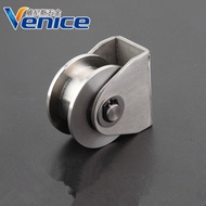 Ready Stock Stainless Steel H-Shaped Rail Wheel Hardware Accessories Caster Accessories Track Pulley