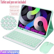 Case with Keyboard For iPad 10th Generation 10.9'' 10 gen 2022 Wireless Bluetooth Keyboard Mouse Cover Casing