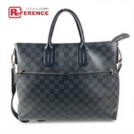 LOUIS VUITTONCA0176 Damier Graphite 7DW 公事包，一週七天商務包