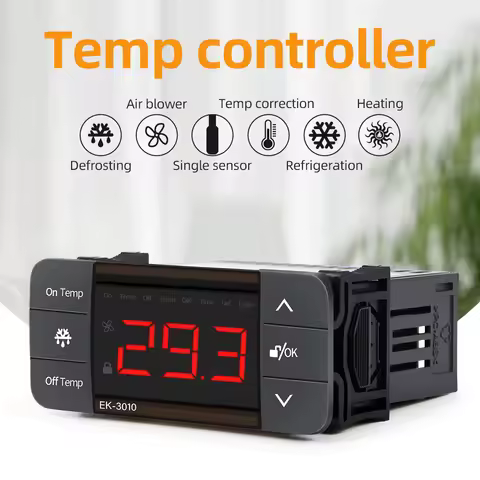 EK-3010/EK-3020/EK-3030 LED Digital Thermostat Temperature Controller Thermoregulator Refrigeration 