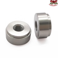 MALCOLM1 Auto Part, Weld in Weld on 1/8 "NPT PIPE, Silver Flange Thread Connector Weld Bung Car