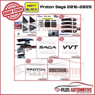 [MATT BLACK SERIES] Proton Saga 2016-2025 Kereta Accessories