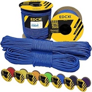 EdcX 3 mm Nylon Paracord 425 (50 and 100 m) - 3 mm Type II, 100% Nylon Rope, 3 Core Rope, 3 mm Nylon