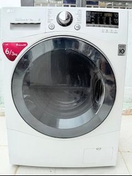 🌸二手洗衣機 二合一 🌸LG WF-CT1206PW 6/3KG 1200轉 纖薄式二合一洗衣乾衣機 九成新 🚚包送貨安裝 有保用期 可貨到付款 💳信用卡付款 超實用 包送貨 包清舊機 貨到付款 二手