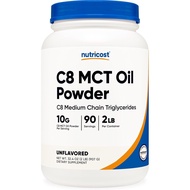 Nutricost C8 MCT Oil Powder 2LBS (32oz) - 95% C8 MCT Oil Powder