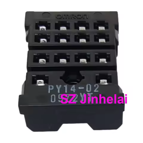 10pcs Authentic Original Omron PY14-02 PT14-0 14Pin Relay Welding Socket PY08-02 PT08-0 8Pin Sockete