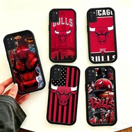 TN21 Bulls team Casing for OPPO Reno 9i 3 11F 7Z 11 4F 2 10 F9 8Z 7 6 8T 8 5 Pro Lite 5G TPU materia