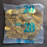 1997年香港回歸紀念幣 1毫 帆船原包