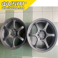 SPORT RIM MONZA17X7JJ PCD114.3X5 OFFSET 50 2PCS ONLY  Original japan