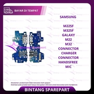 Flexible SAMSUNG M225F/M325F+CHARGER CONNECTOR+HANDSFREE CONNECTOR+MIC (GALAXY M22/M32)