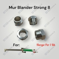 Strong 8 Stainless Steel Welding Cutting Blender Nut