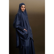 Telekung ARJANA Rosetta in Navy Blue