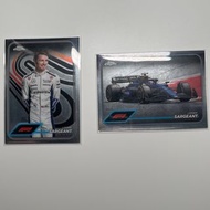 2024 Topps Chrome F1 Logan Sargeant Cards