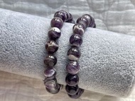 清貨 水晶 狼牙紫水晶10mm