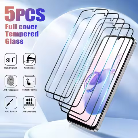 5PCS Screen Protector For Samsung Galaxy A31 A32 4G A32 5G A33 5G A34 Tempered Glass For Samsung Gal