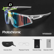 Photochromic Cycling Glasses Polarized Sports Sunglasses Adjustable Nose Support Myopia Frame Cheap