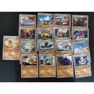 [HP] Fighting Type 17 Card Vintage BW Era Set Pokemon TCG PTCG Cubone Timburr Excadrill