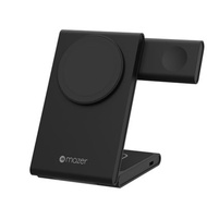 Mazer 3-in-1 Foldable Magnetic and Qi Wireless Charging Stand