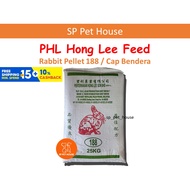 Cap Bendera[188P] Premium Rabbit Food Pellet / Makanan Arnab 25KG