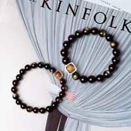 Gold Obsidian Couple Gift Wholesale for Boyfriend ins Design birthday gift niche commemorative brace