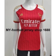 2023-24 Thai Women's Clothing Arsenal Home football jersey Soccer sports Blouse Jerseys