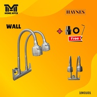 SUS304 STAINLESS STEEL FAUCET SINK WALL TAP ✨FLEXIBLE BASIN WALL TWIN TAP / KEPALA ANGSA / KEPALA PA