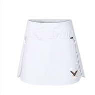Victor Skirt 2023 Badminton Jersey Shorts Skirt Women's Breathable Quick Drying Short Skirt Professional Table Tennis Jersey Mesh Quick Drying Tennis Skirt