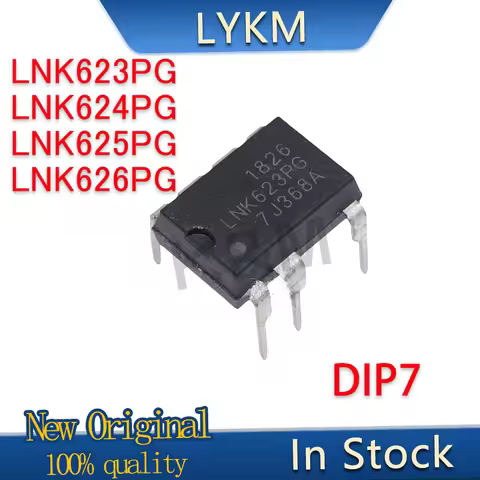 5/PCS New Original LNK623PG LNK624PG LNK625PG LNK626PG DIP7 LCD power management chip In Stock